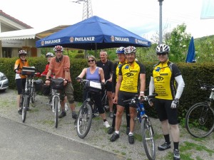 Foto der Pro-Retina Tandemtour-Gruppe